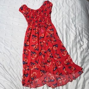 Justice Floral Long girls dress